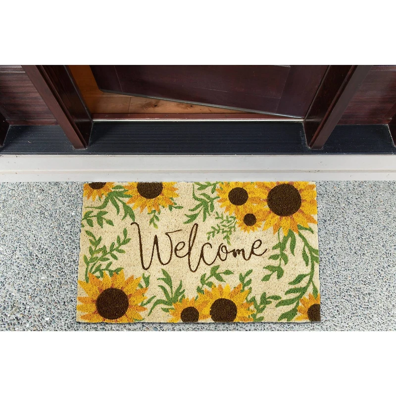 DII® Sunflower Welcome Doormat