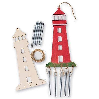 S&S® Worldwide Lighthouse Wind Chimes Kit