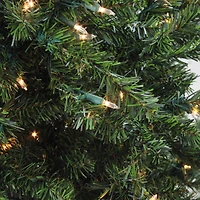 10ft. Pre-Lit Canadian Pine Artificial Christmas Tree, Clear Lights
