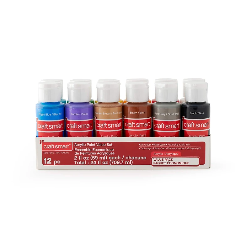 Acrylic Paint Value Pack by Craft Smart®