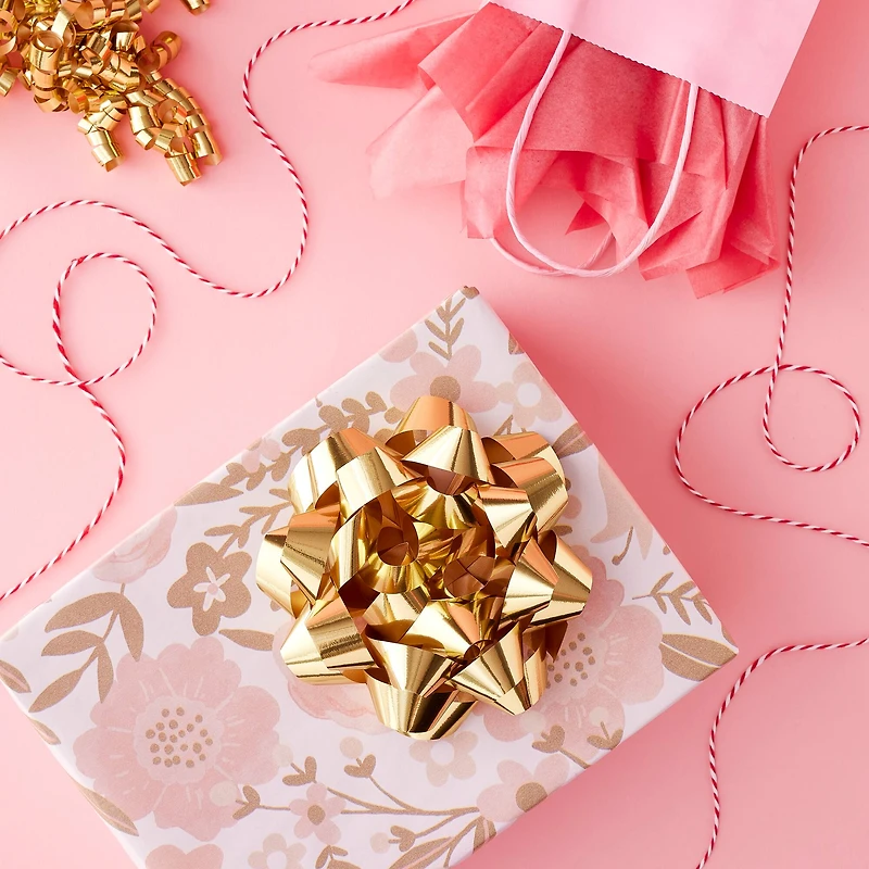 5.75" Gold Gift Bow By Celebrate It™