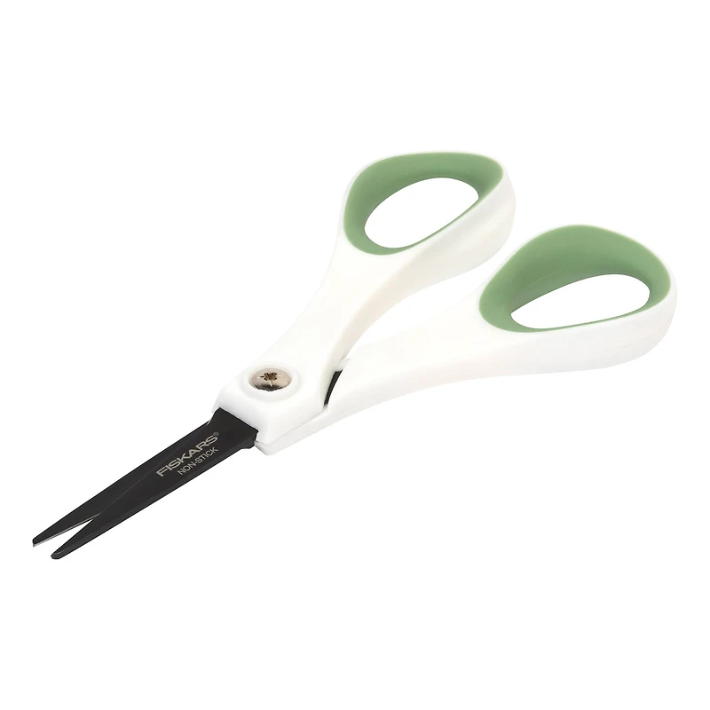 Fiskars® Nonstick Titanium Softgrip® Detail Scissors