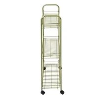 Honey Can Do Olive 3-Tier Rolling Cart