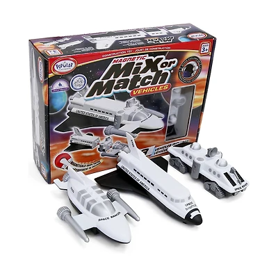 Magnetic Mix or Match Vehicles Space Explorer Set