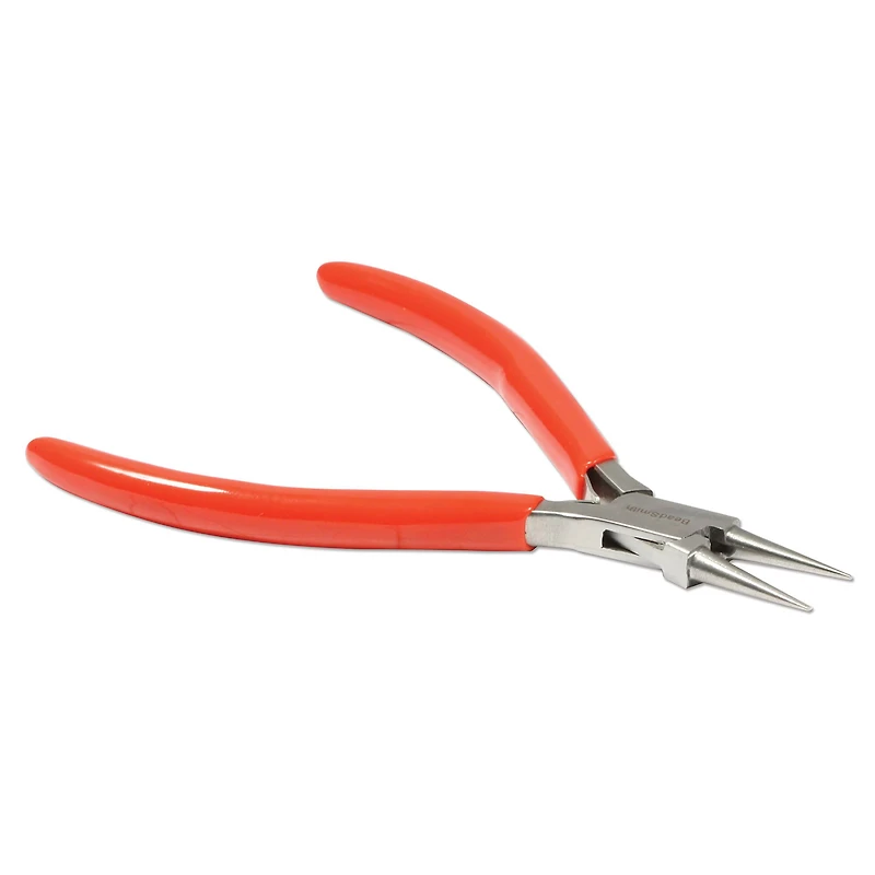 The Beadsmith® 4.75" Red Round Nose Pliers
