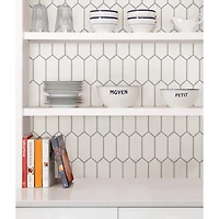 WallPops Rhombus Peel & Stick Backsplash Tiles