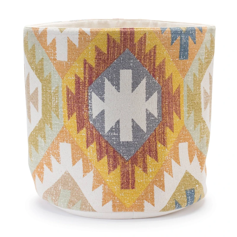 Southwestern Woven Cotton Basket Set