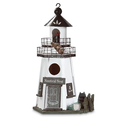 12.25" Nautical Nest Birdhouse