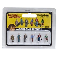 Woodland Scenics® 1/8" Standing People Scale Figures 
