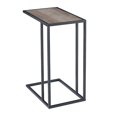 Walker Edison Gray Wash Modern End C Table