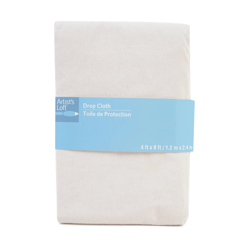 White Drop Cloth, 4ft. x 8ft. by Artist's Loft™
