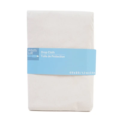 White Drop Cloth, 4ft. x 8ft. by Artist's Loft™