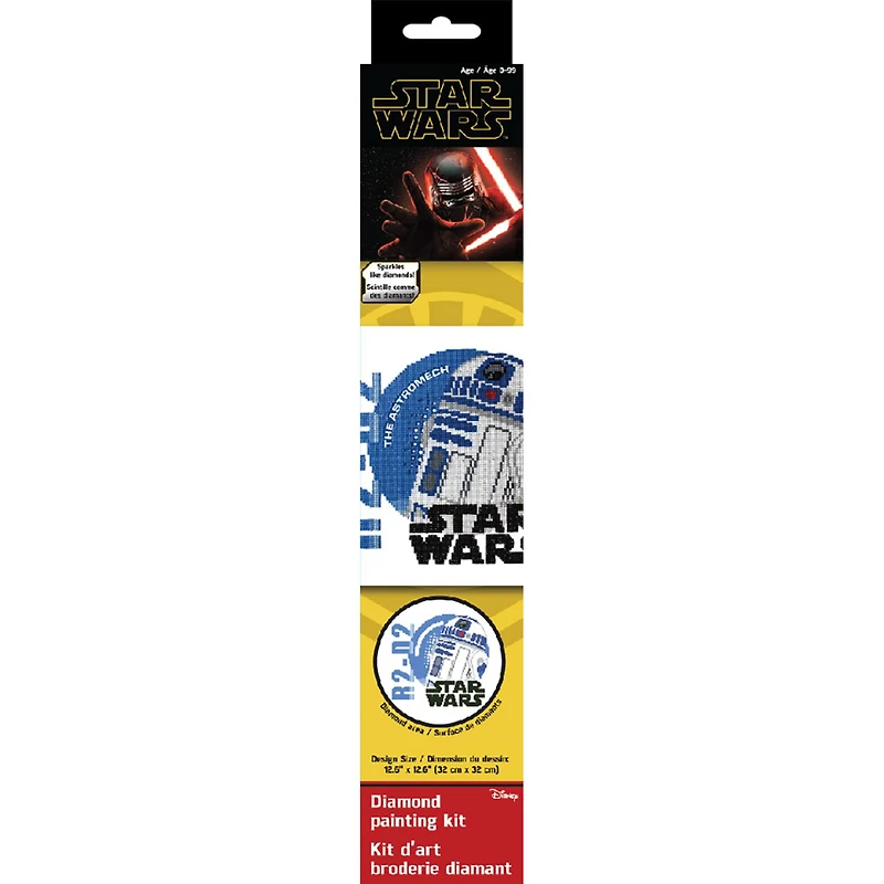 Camelot® Dots R2D2 the Astromech Diamond Painting Kit