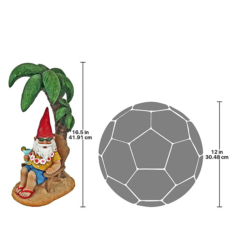 Design Toscano 16.5" Gnome Dude Garden Statue