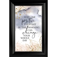 Just One Positive Thought Heaven Sent Framed Plaque