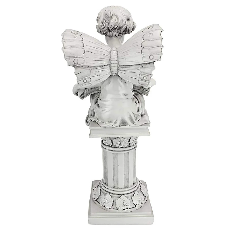 Design Toscano 21" The British Reading Fairy Garden Statue