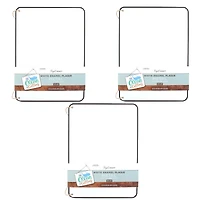 ArtSkills® 3 Pack White 9" x 12" Enamel Plaque