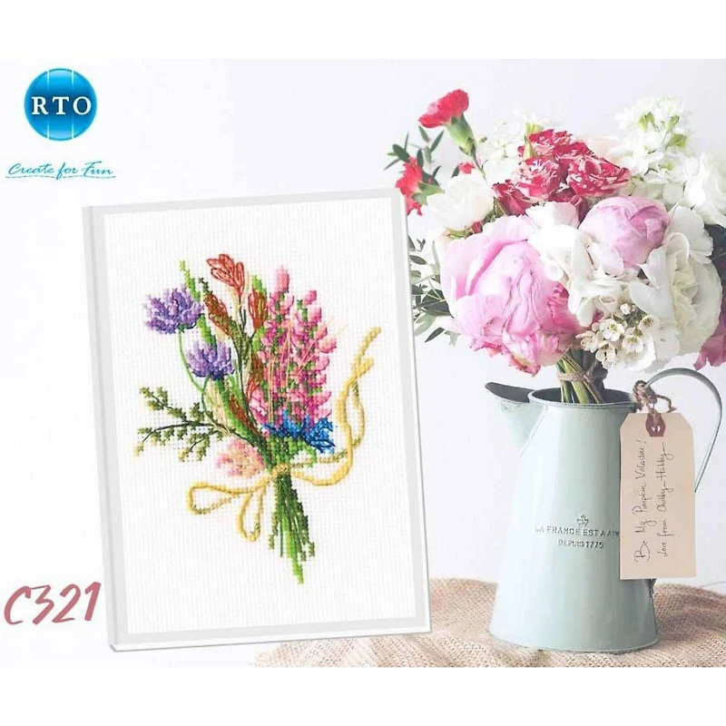 RTO Forest Buttonholes Counted Cross Stitch Kit