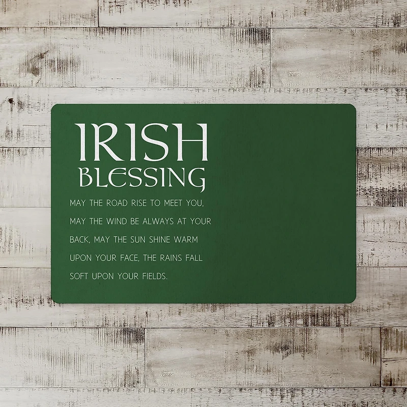 Irish Blessing 18" x 27" Floor Mat