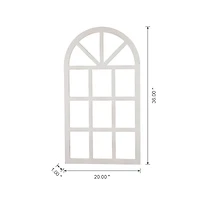 Glitzhome® 36" Wooden Window Frame