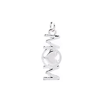 Charmalong™ Silver Plated Mom Charm by Bead Landing™