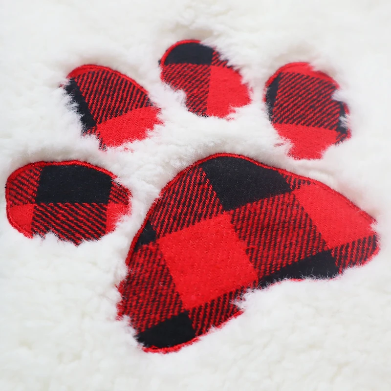 18" White Dog Bone Stocking by Ashland®