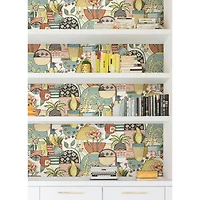 Caroline et Bettina Spice Avriel Peel & Stick Wallpaper