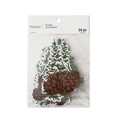 Pine Tree Die Cut Stickers by Recollections™