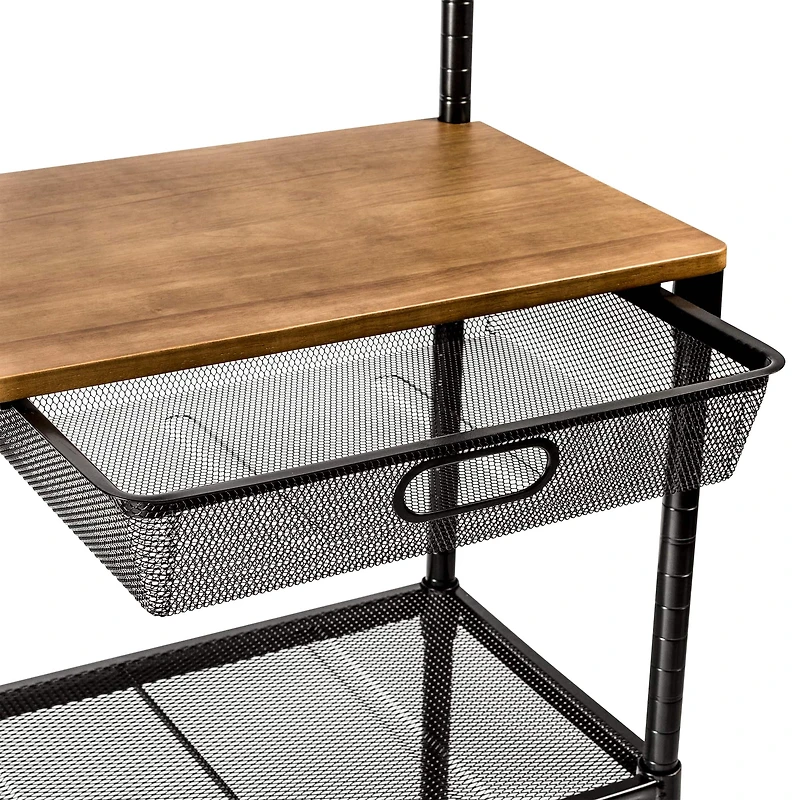 Honey Can Do Black Matte Work Station