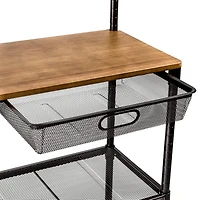 Honey Can Do Black Matte Work Station