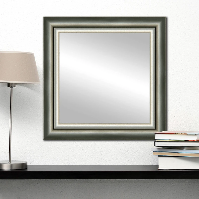 Timeless Frames® Cassia Champagne 12" x 12" Framed Mirror