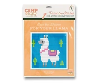 Lion Brand® Llama Paint-by-Stitches Kit