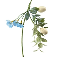 5ft. Blue Blossom & Eggs Coiled Garland by Ashland®