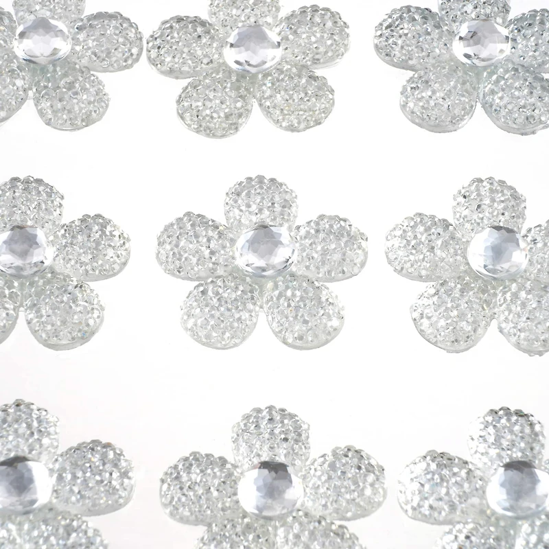 Clear Flower Sugar Stone Stickers by Recollections™