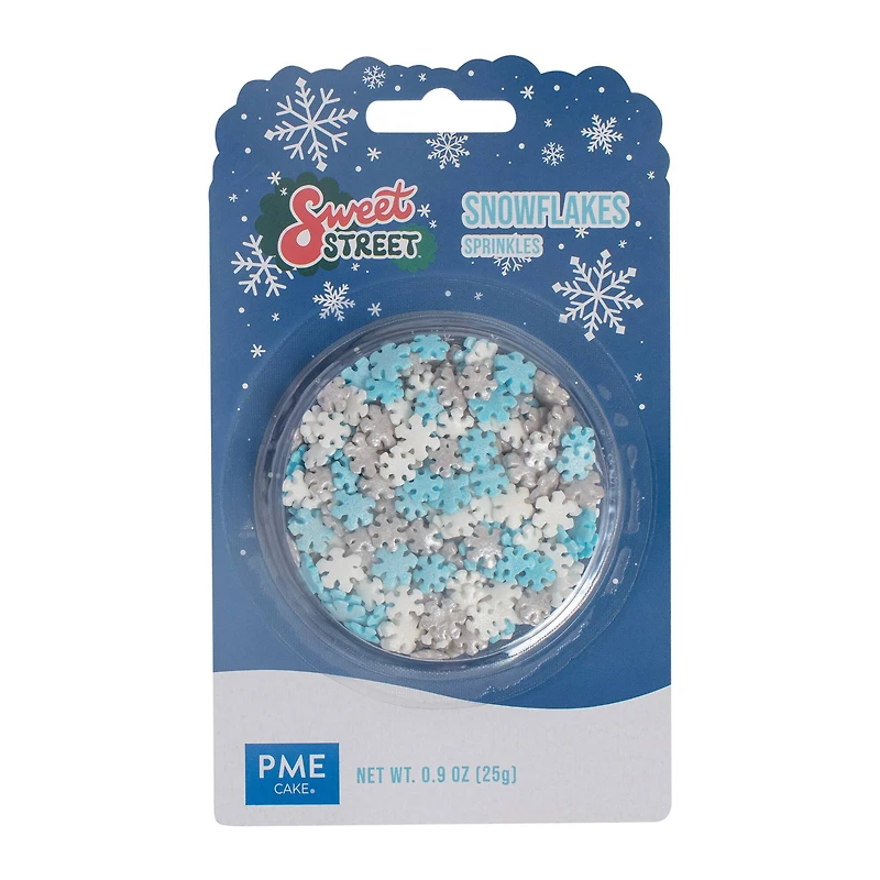 PME Cake Sweet Street® Snowflakes Sprinkles