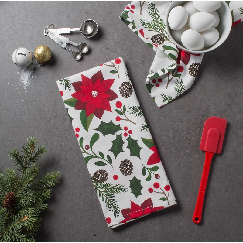 DII® Woodland Christmas Dishtowel Set