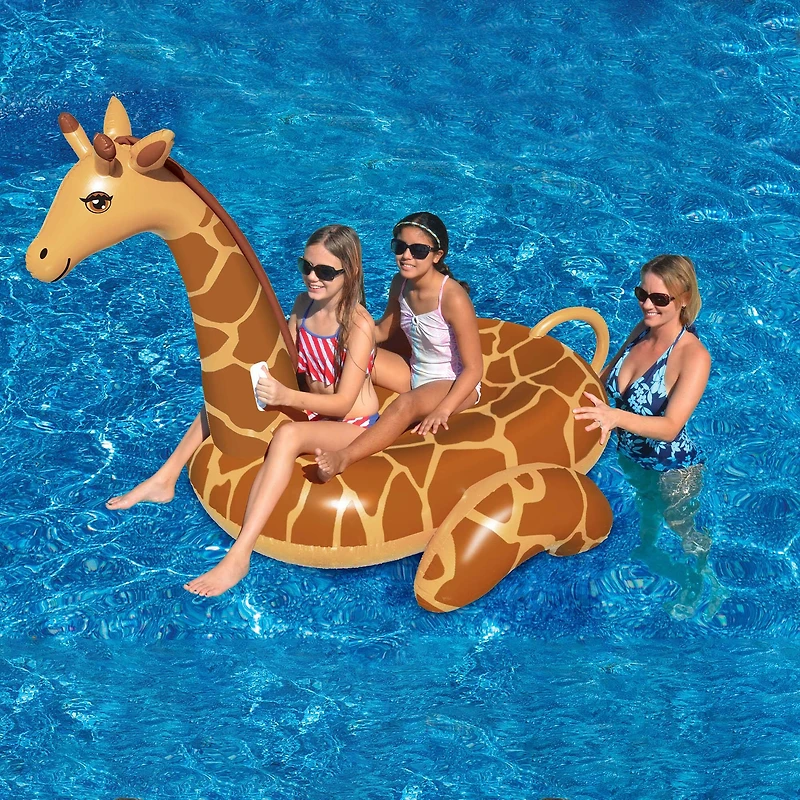 Swimline 64" Inflatable Giraffe Pool Lounger