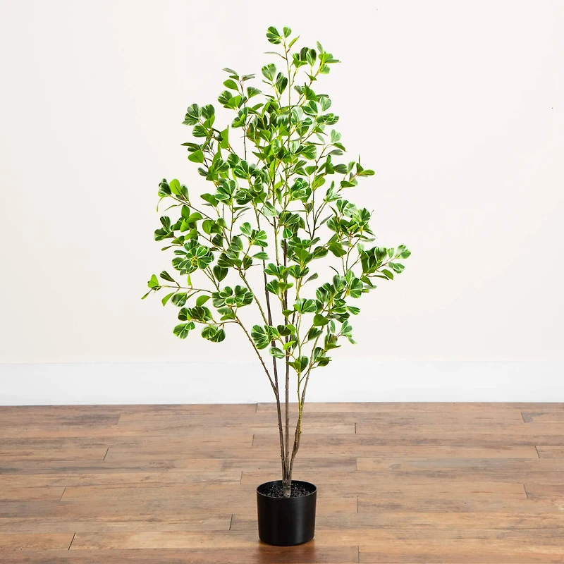 4ft. Artificial Heart Shaped Ficus Leaf Tree