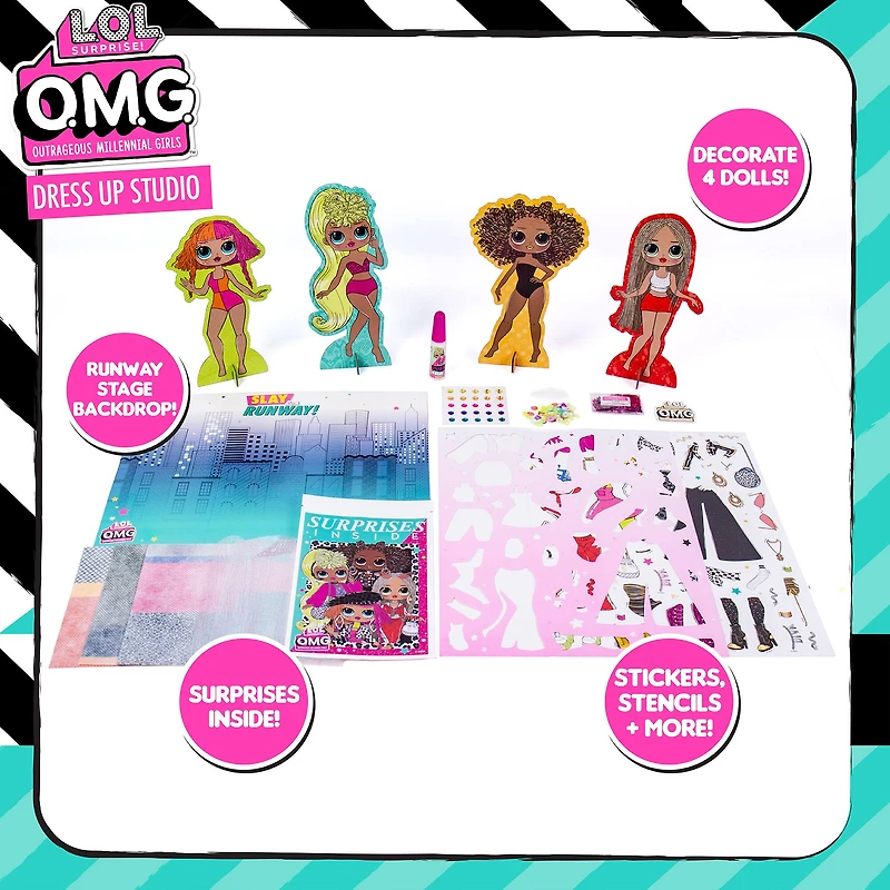 LOL Surprise OMG Dress Up Studio Set