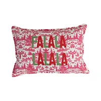 Hello Honey® Falala Embroidered Lumbar Pillow