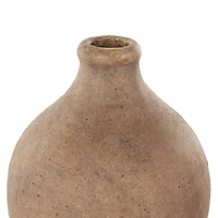 Copper Ceramic Antique Style Textured Vases, 2ct.