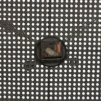 CosmoLiving by Cosmopolitan 32" Black Metal Industrial Wall Clock