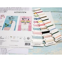 Letistitch No drama Llama Counted Cross Stitch Kit