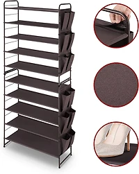NEX™ Oumilen Bronze -Tier Stackable Shoe Rack