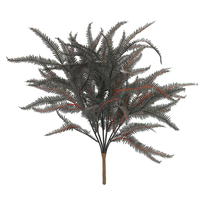 16" Black Dripping Boston Fern Bush by Ashland®