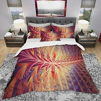 Designart 'In Sync' Modern & Contemporary Bedding Set