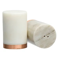 Hello Honey® 3'' Marble Salt and Pepper Shaker Set