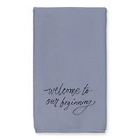 Welcome to Our Beginning Tea Towel Set