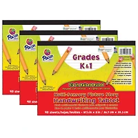 Pacon® Multi-Sensory K-1 Picture Story Handwriting Tablet, 3 Packs of 40