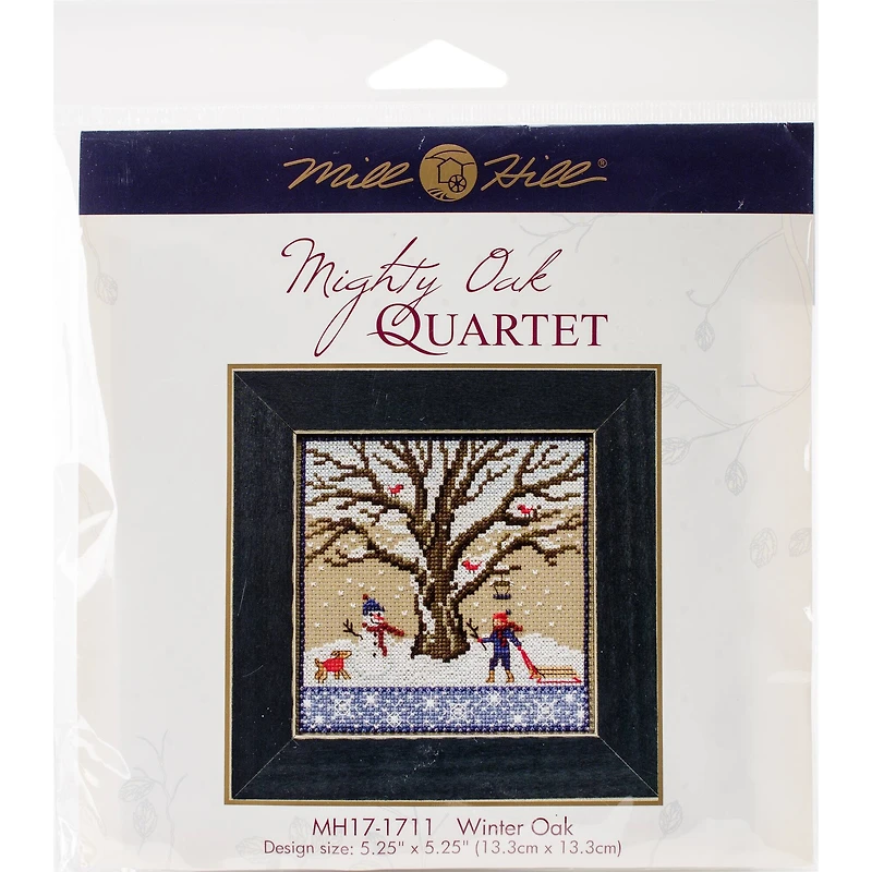 Mill Hill® Winter Oak Counted Cross Stitch Kit